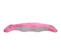 Brrnoo Multifunctional Stretching Mat,Yoga Strap Pillow for Home Exercise, Wave Contour Design, PP Tube Reinforced, Soft Plush Fabric, 4 in 1 Leg Back Arm Stretch Aid (Rose Red)