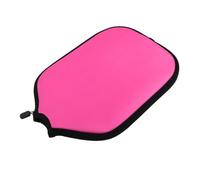 Brrnoo Neoprene Paddle Cover Racket Sleeve Paddle Protect Case Dust Cover, Racket Sleeve, for Storage and Carrying - Universal Size Durable Equipment Accessory Case (Rose)