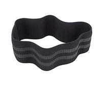Brrnoo Non Slip Hip Resistance Band for Yoga, Stretch Elastic Strength Training Belt with Non Slip Stripe for Body Shaping Dance Fitness, 8.5cm 120lbs (XL)