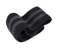 Brrnoo Non Slip Hip Resistance Band for Yoga, Stretch Elastic Strength Training Belt with Non Slip Stripe for Body Shaping Dance Fitness, 8.5cm 120lbs (L)