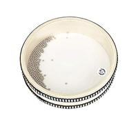 BRRNOO Ocean Drum, Hand Drum Ocean Early Educational Percussion Instrument 6 Inch Transparent Sound Healing