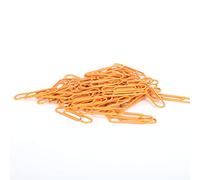 Brrnoo Paper Clips, Clips with PET Coated Wire Material 180 Pcs Cute Paper for Bills File Sort Out