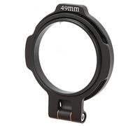 Brrnoo Photography Filter Kit, Aluminium Alloy Lens Holder Lens Adapter Ring with High Performance for Wide Angle Prime Zoom (49mm)