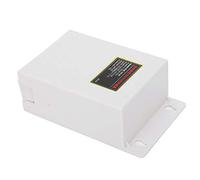 Brrnoo POE Splitter 12V 2A, Convenient Buckle Design, Neat Appearance for Indoor Outdoor Monitoring, with POE in Box and Wire Connector, ABS Material, White Color