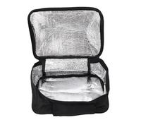 BRRNOO Portable Mini Car Microwave Electric Oven Fast Heating for Travel Camping Food Cooking Black