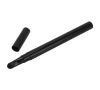 Brrnoo Portable Retractable Makeup Brush, Double Ended Makeup Brush for Eyebrow and Concealer, Very Soft Bristles, Versatile, Small Size, for Carrying Around, Lids on Both Ends