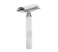 BRRNOO Professional Double Edged SafetyZinc Alloy Shaver for Men and Women with Travel Storage Bag, Perfect for Face Body Leg Shaving Barber Salon Home Use