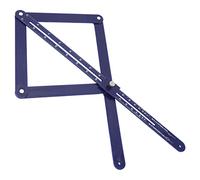 BRRNOO Protractor Angle Finder, Miter Saw Protractor Angle Finder Miter Corner Plastic Adjustable Precise for Carpentry Measurement