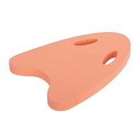 BRRNOO Quick Bounceback Waterproof EVA Swimming Float Board with Handle for Kids and Beginners Learning with A Shape (Orange)