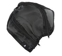 Brrnoo RC Chassis Dust Cover, RC Chassis Net with Double Sided Tape Black Nylon Lightweight Mud Proof for TT01 TT02 1/10 A