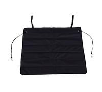 BRRNOO Rear Bumper Protector Universal Car Bumper Protector Guard Rear Guard Car Foldable 600D Oxford Fabric Full Trunk Opening with Touch Fastener Straps (S)