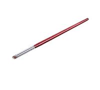 Brrnoo Red Wooden Nail Art Pen, Fine Soft Fluff Brush, Lightweight Gradient Smudge Tool for Home Salon Nail Painting