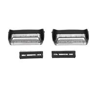 Brrnoo Replacement Foil Cutter Head with Precise Pull Cutting Technology Stainless Steel Mesh Foil for Series 1 1000 2000 Trimmers (2pcs)