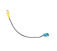 Brrnoo Reverse Camera Adapter Cable, Rearview Camera Connector Reverse Cam Wire with Copper Design 1pc for Connecting Video Signal to Navigation System