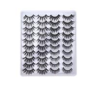 Brrnoo Semi Manual False Eyelashes, 6D Look for