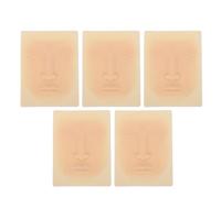 Brrnoo Silicone Face Practice Skin with Flexible Texture for Microblading and Makeup Training