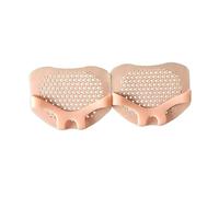 BRRNOO Silicone Forefoot Pads Thickened Soft Comfortable Metatarsal Cushion Inserts for Women High Heels Ball of Foot Pain Relief (Thin)