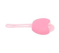 BRRNOO Silicone Lip Brush Organizer, Dust Proof Lip Brush Protector Case with Hanging Hook, for Balm Storage and Travel Makeup Organizer