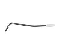 Brrnoo Single Tremolo Arm, Metal Can Adjust Pitch, Add Tremolo Effects and Tone Changes Suitable for Various Music Styles (Black Bar White Handle)