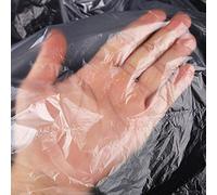 Brrnoo Soft Disposable Hair Cleaning Shawls 100pcs, Plastic Film Pad for Hair Dyeing, Coloring, Cutting, give you a comfortable touch. - One-time products, safety and health.