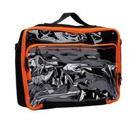 Brrnoo Speed Cube Storage Bag, 12 Cube Capacity Organizer | Nylon EPE Foam, Clear Window, Removable Dividers, Competition Travel, Puzzle Case, Fits Standard Puzzles