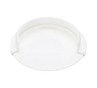 BRRNOO Spill Proof Plate Self Feeding Aid Non Slip Round Scoop Dish for Limited Mobility Individuals Kids