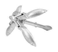Brrnoo Stainless Steel Folding Grapnel Boat 1 5kg Lightweight Design for Easy Storage and Stability on