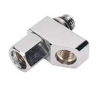 BRRNOO Stainless Steel High Pressure Tee Splitter for Diving 1 to 2