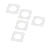 Brrnoo Stepper Motor Noise Dampeners, Silicone Shock Absorber Set 5Pcs Stepper Motor Vibration Dampers, 3D Printer Kit 3D Printer Accessory
