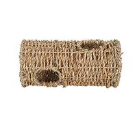 Brrnoo Summer Breathable Pet House with Pure Water Grass, to Bite for Hamsters Chinchilla Squirrels, Ideal for Resting and Playing in the Tunnel, Hang in Cage or Put on Bottom
