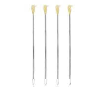 BRRNOO Telescopic Back Scratcher Stainless Steel Adjustable Long Handle Itch Relief Tool for Home Travel 4 Pack