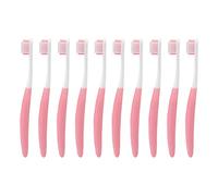 Brrnoo Toothbrush, Interdental Brush for Braces Retainers Implants, Soft, Deep Clean Gaps & Brackets, Gum Care, Pink, for Teens Adults, 10 Pieces