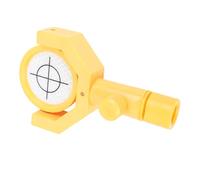Brrnoo Total Station Reflector Prism with Premium ABS Material for Accurate Measurements in Tunnels Subways Mines Highway Inspection (Yellow)