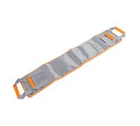 Brrnoo Transfer Sling Padded Foam Water Proof Safety Lift Assist Gait Belt with Dual Reinforced PU Handles for Bed to Chair Transfer, Turning and Leg Lifting (Extra Large Sling (Orange))