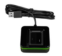 Brrnoo USB Fingerprint Reader Biometric Fingerprint Scanner Collector with 5.9ft Cable Capacitive Sensor Plug and Play for PC Computer Laptop Security (ZKLIVE20R)
