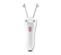 BRRNOO USB Powered Face Epilator Facial Hair Remover Threading Tool Cotton Thread Material No Wax No Knife Safe for Skin Body Hair Removal with Gold Design Compact to Carry (#1)