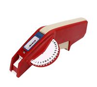 Brrnoo Vintage Label Maker, Embossing Label Maker Label Maker Embossed One Hand Embossing Label Maker Clear Number Letter ABS Label Making Embosser for Label DIY (Black)