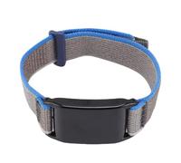 Brrnoo Whoop 4.0 Watch Band Replacement Nylon Wristband Breathable Adjustable Strap with Sweat Wicking for Running Swimming Fitness (Blue Gray)
