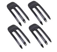 Brrnoo Wind Shaping Styling Comb Fluffy Hair Volumizing Clips for All Hair Types Small Size Black Ideal As a Hair Styling Set Without Marks