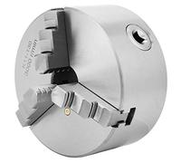BRRNOO Wood Lathe Chuck 130mm Diameter 3 Jaw Self Centering for Metal Wood Working Machine Tools, 110V 50Hz