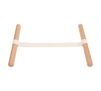 Brrnoo Wooden Hamstring Stretcher Back Stretcher Yoga Strap for Training