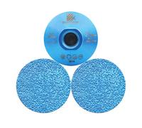 BRSCHNITT 2" Diamond Grinding Wheel #35/40 - for Grinding Shaping Polishing and Cleaning Tile Granite Marble Masonry Brick for M14 Angle Grinder (3pcs）