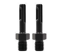 BRSCHNITT Core Drill Bit Adapter 2pcs M14 Male Thread to SDS Plus Shank for Diamond Hammer Power Drill