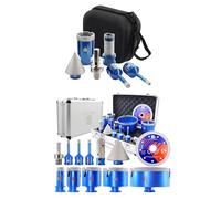 BRSCHNITT Diamond Core Drill Bit Set 6/8/35mm & BRSCHNITT Tile Hole Saw Kit 6/6/8/20/35/50/68/110MM