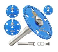 BRSCHNITT Mini Diamond Metal Circular Saw Blade 30/40/50MM - 6mm Round Shank metal and Stainless Steel Cutting Wheel for Wood/Metal/Plastic