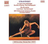 Brt Po:R - STRAVINSKY: Le Sacre du Printemps / Jeu de Cartes