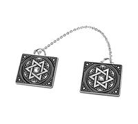 BRTAGG Clips for Tallit Prayer Shawl, 3.5cm x 3cm, 17.5cm Long Chain