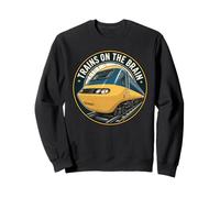 Brtitish Rail 125 High Speed Train - Trains On The Brain Sweatshirt