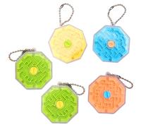 BRTNUP 5 PCS Balance Labyrinth, 3D Maze Puzzle Game, Kids Brain Teasers Fidget Toys, Learning Educational Fidget toy for Kid Children Boys Girls