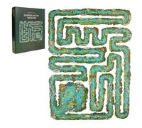 BRTNUP All-Edge Jigsaw Challenge-Summer Day On The River, 501Piece Edges Puzzle Kit All Edge Jigsaw Puzzles Summer Day On The River Edges Piece Puzzles Challenging Puzzle Game for Adults & Family Time